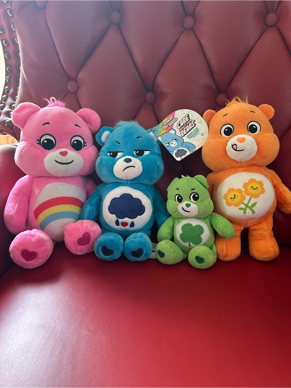 Four Care Bears - Preloved.